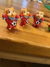 Sammelfiguren Set, 3 Verschiedene SCHWEINE, 5 Stück Aus ü-Ei