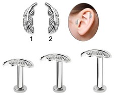 Ohr Piercing Schmuck Mini Flat