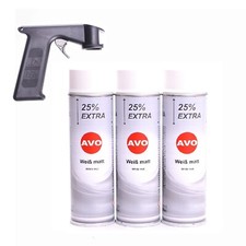 Weiss Matt Lackspray