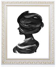 Bilderrahmen Holz Antik Barock Holzrahmen Weiß Gold Silber Venezia bis 80x100cm