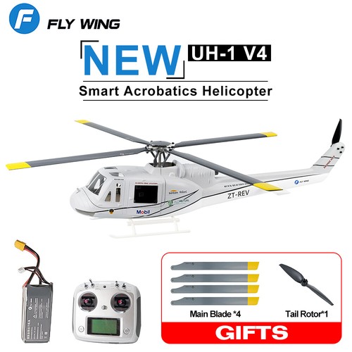 Fly wing uh1 helicopter - wing,