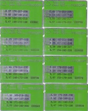 BTT005, BT Testkarte x 8 alle