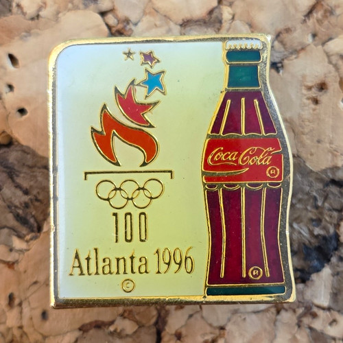 Vintage pin coca cola - vintage, atlanta