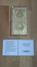 1 mal Barren 2 Pfennig 1969 J