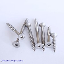 Spanplattenschrauben Holzschrauben TX Edelstahl A2 3,0mm-4mm-5mm-6mm-8mm (Nr9-7)