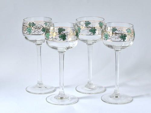 Jugendstil weingläser - jugendstil,