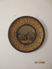 großer antiker WANDTELLER  D