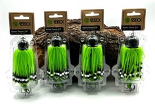 Zeck Wels Rattle Teaser 2.0 Green 60g 100g 150g 200g Waller Köder Vertikalangeln