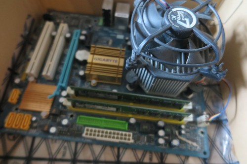 Zubehör konvolut mainboard - pc,
