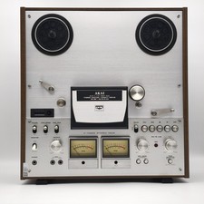 Akai GX‑630D – 4‑Spur Tonbandmaschine – Silber / Walnuss – SEHR GUT Refurbished!