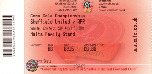 Sheffield united queens park - united, v