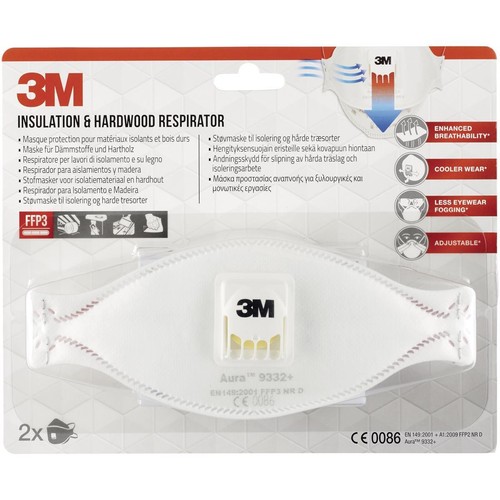 Partikelmaske 9332c2 2st - 3m,