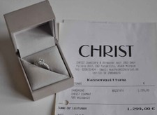 Christ Diamantring 585 14K Gr.51 Weissgold Diamanten 0.40ct W SI ~ 3,05 gr. Ring