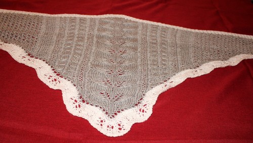 Trachtentuch 11 gestrickt - trachtentuch,