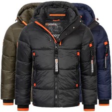 Geographical Norway warme Designer Herren Winter Stepp Jacke Winterjacke Neu