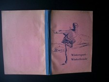 "WINTERSPORT - WINTERFREUDE" Sammelalbum NORDDEUTSCHE SPEISEFETTE 1950er Jahre