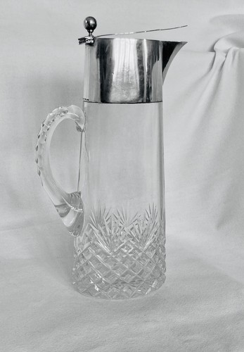 Große glas karaffe mit 800er - glas-karaffe,
