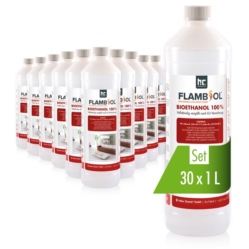 Bioethanol 100 hochrein - hochrein, 30x