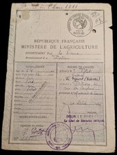 Alter Jagdschein 22. August