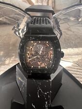 Philipp Plein The $keleton 44mm Schwarzes Edelstahlgehäuse mit Schwarzem...