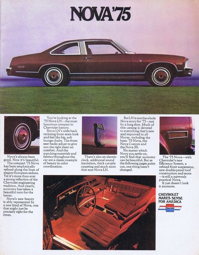 1975 chevrolet nova usa - 1975, gm
