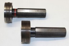 2x Gewindelehrdorn Lehrdorn - M65 x 2 - LINKS - m mg - Fein - Gut & Ausschuss