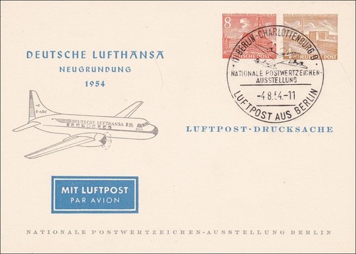 Deutsche lufthansa 1954 - deutsche,