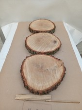 3 Stück 34-37cm Baumscheiben