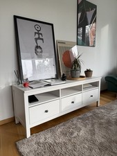 Ikea TV-Bank Hemnes weiß