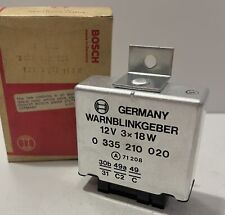 Bosch 0335210020 Blinkgeber Warnblinkgeber Blinkrelais flasher unit circuit clig