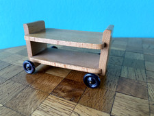 Servierwagen 60er puppenhaus - servierwagen,