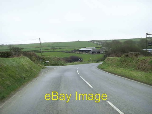 Photo 6x4 road junction near - road,