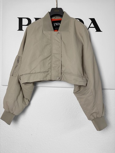 Zara bomberjacke crop - zara,