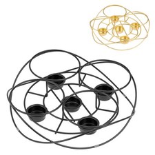 bremermann Speisenwärmer, für 5 Teelichter, runde Warmhalteplatte, Stövchen