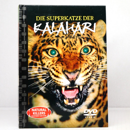 Superkatze der kalahari wüste - der,