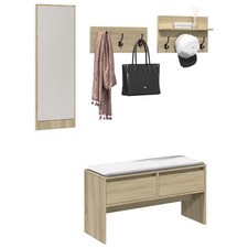 Garderobe Spanplatte 4-tlg