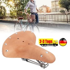 Fahrrad Ledersattel