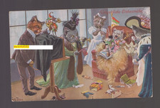 B 955/AK Arthur Thiele "Katzen, Vergebliche Liebesmühe"