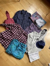 10 tlg. Kleider Paket Damen Gr. 40 Bluse Hose Decke Tasche Hoddy Sweater Kappe