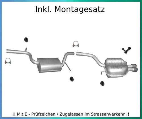 Auspuffanlage für passat - auspuffanlage,
