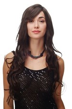 Damen perücke braun mix - damen,