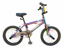 XN Beast 18" Freestyle BMX Bike Kinder Jungen 360 Gyro Stunt Neochrom Jet Fuel