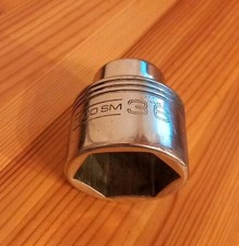 Nuss / Steckschlüssel SW 36mm 6-Kant Antrieb 1/2"  Belzer Germany 