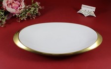 Thomas Constanze Nordlicht Goldrand - Servierplatte / Platte oval 25 x 13 cm.