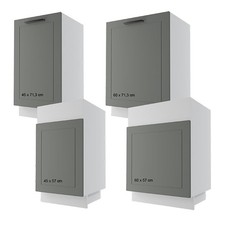 Geschirrspülerfront KVANTUM Einbaugeräte teil- oder vollintegriert Farbe & Größe