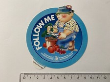 Alter Aufkleber Sticker Techniker Krankenkasse Follow Me Gärtner Gärtnern (4d)