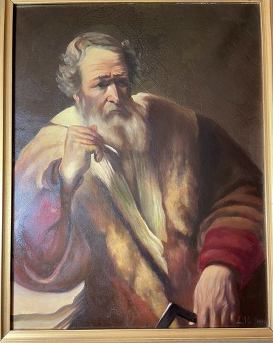 Gemälde portrait mann mit - portrait,