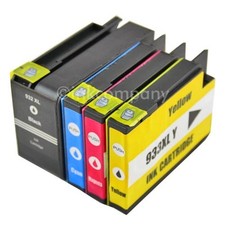 4 Patronen für HP Officejet 6700 Premium 6100 e-Printer 6600e 6700 932XL 933XL