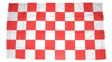 Fahne / Flagge Karo rot /