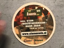 Heineken Bierdeckel  - Nightlife Awards 2005 www.stemenwin.nl